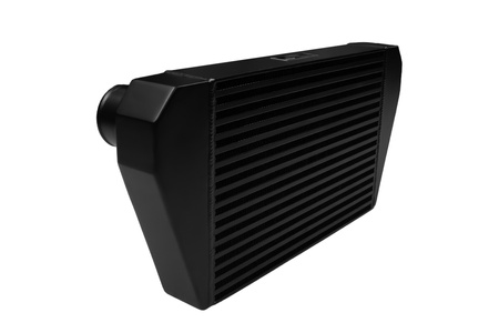 TurboWorks Intercooler 450x300x76 backward Black