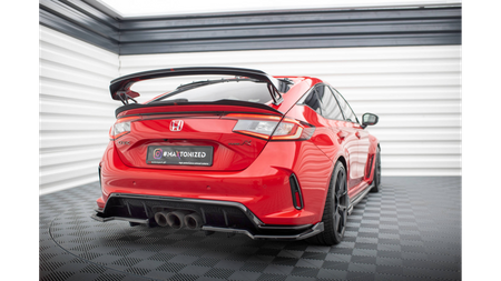 Splitter Honda Civic XI Type-R Tył Środkowy z Dyfuzorem v.2