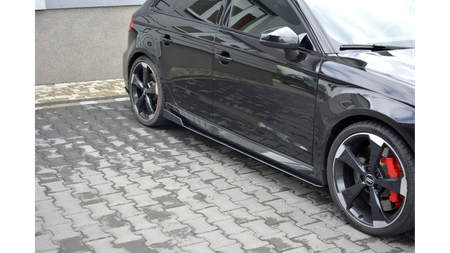 Diffuser Audi RS3 8V Facelift Sportback Side Skirts Racing v.2