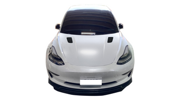 Hood Tesla Model 3 With Air Vent Aluminium
