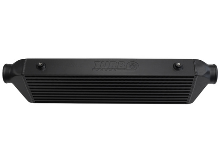 TurboWorks Intercooler 550x180x65 inlet 2.5" Bar and Plate Black