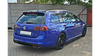 Splitter Volkswagen Golf 7 R Tył Środkowy Bez Dyfuzora Gloss Black