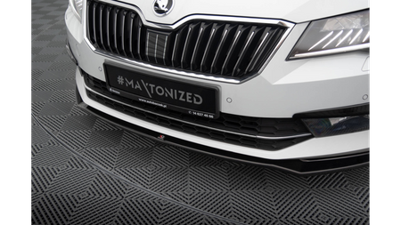 Splitter Skoda Superb III Front v.2 Gloss Black