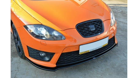 Splitter Seat Leon II Cupra FR Facelift przód v.2 Gloss Black