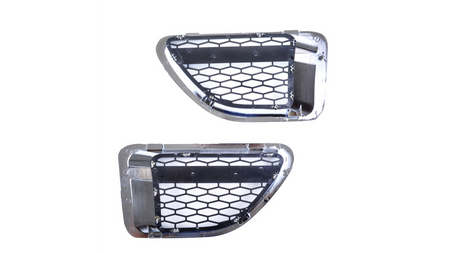 Mesh Land Rover Range Rover SPORT I L320 Fender Grille Chrome Black