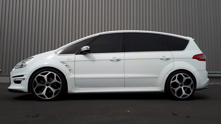 Diffuser Ford S-Max I Facelift Side Skirts Gloss Black