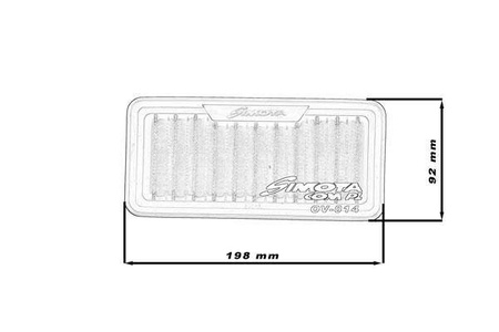 Wkładka Simota OV014 198x92mm