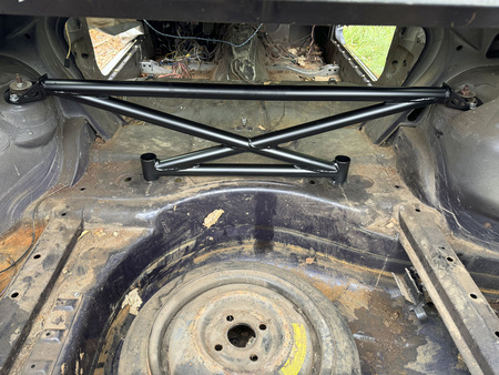 Xbrace strut bar BMW 3 E36 Coupe Black