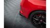 Splitter Honda Civic XI Type-R Tył Boczne Street Pro Black-Red