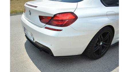 Splitter BMW 6 F06 M-Pack Tył Boczne Gloss Black