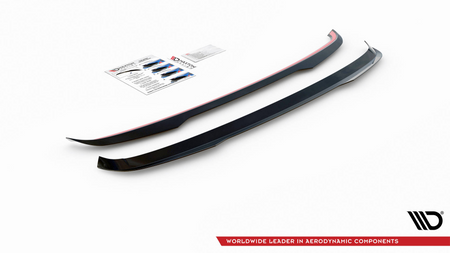 Spoiler Cap Volkswagen Tiguan II Gloss Black