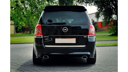 Splitter Opel Zafira B OPC VXR Rear Side Gloss Black