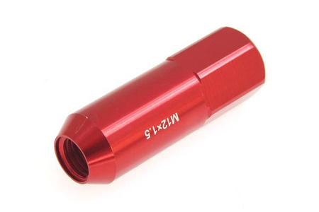 Wheel lug nuts JBR 60mm M12 x1,5 Red