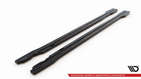 Diffuser Audi Q5 FY Facelift S-Line Side Skirts Gloss Black