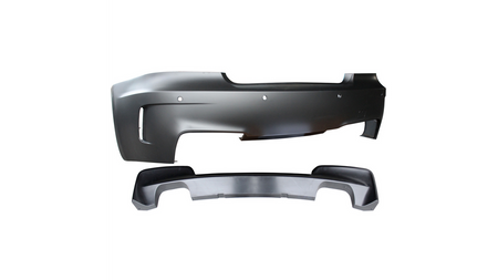 Bumper BMW 1 E82 E88 Rear with Diffuser