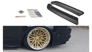 Splitter Audi A7 C7 S-Line Rear v.1 Gloss Black