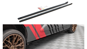Diffuser Peugeot Partner Maxi III Side Skirts Gloss Black