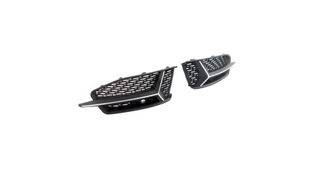 Fog Light Covers Audi A6 C8 Silver