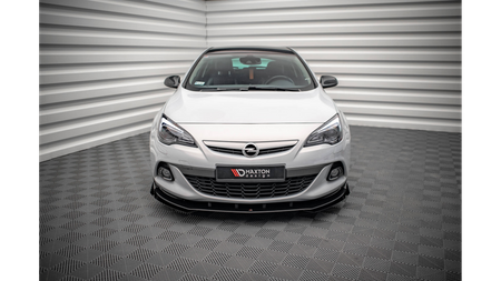 Splitter Opel Astra GTC OPC-Line J Front Pro v.1 + flaps Black