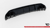 Diffuser Audi A3 8V Rear Valance + Exhaust Ends Imitation Black