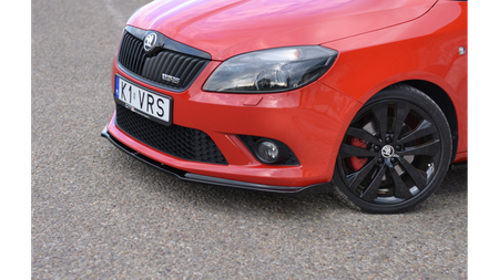 Splitter Skoda Fabia II RS Front Gloss Black