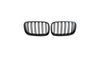 Grill BMW X6 E71 E72 X5 E70 Dual Line Matt Black