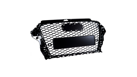 Grill Audi A3 8V Gloss Black PDC