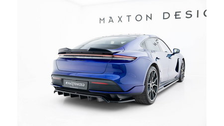 Splitter Porsche Taycan Turbo S Mk1 Tył Środkowy z Dyfuzorem