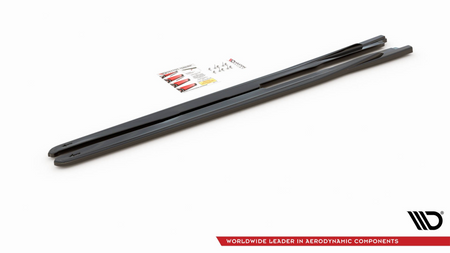 Diffuser Toyota GR Yaris IV Side Skirts v.1 Gloss Black
