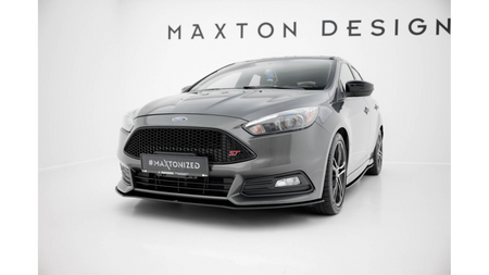Splitter Ford Focus ST Mk3 Facelift Front Street Pro Black