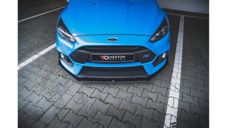 Splitter Ford Focus III RS Front Racing Durability v.2 Black-Red