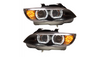 Headlights Xenon Black RHD DRL suitable for BMW 3 (E92) Coupe (E93) Convertible Pre-Facelift 2007-2010