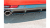 Splitter Peugeot 508 GT II Rear Central with Diffuser Gloss Black