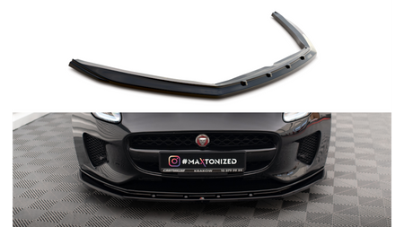 Splitter Jaguar F-Type I Facelift Front v.1 Gloss Black