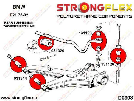 Full suspension bush kit