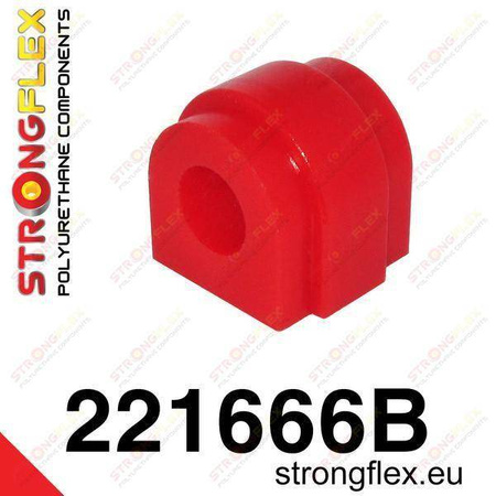 Rear anti roll bar bush