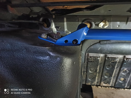 Rear upper strut bar Honda Prelude II 2 White