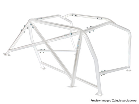 Bolt-in Roll Cage Honda Civic IV White