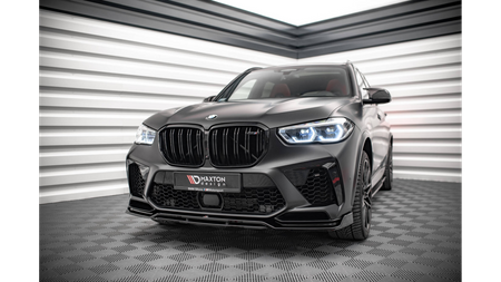 Splitter BMW X5 F95 M-Pack przód v.3 Gloss Black