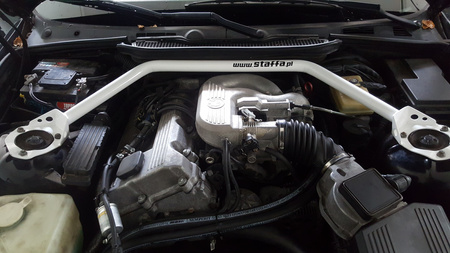 Front upper strut bar BMW 3 E36 IS Z3 4-cyl White