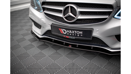 Splitter Mercedes-Benz E W212 Facelift przód v.1 Gloss Black