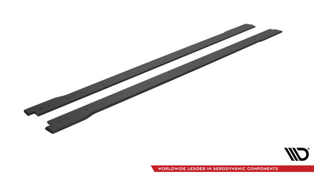 Side Skirts Hyundai Veloster N Mk2 Street Pro Black-Red