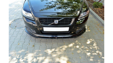 Splitter Volvo V50F R-Design przód v.1 Gloss Black