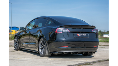 Przedłużenie Spoilera Tesla Model 3 Gloss Black
