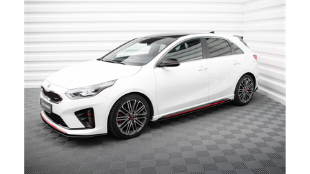 Dokładka Kia Ceed III GT Proceed I Progi Street Pro Black-Red