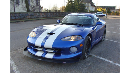 Splitter Dodge Viper GTS Front ABS + Gloss Black