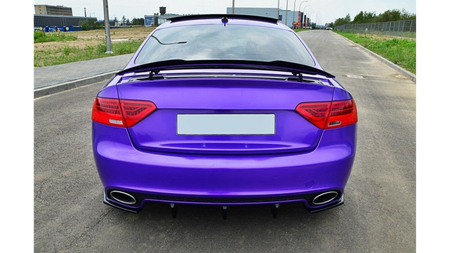 Splitter Audi RS5 8T Facelift Tył Gloss Black