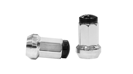 Forged wheel lug nuts D1Spec Stal 12x1,25 Silver/Black