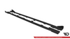 Diffuser Subaru WRX STI Side Skirts Street Pro Black-Red + Gloss Flaps