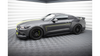 Diffuser Ford Mustang VI GT Side Skirts Street Pro Black + Gloss Flaps